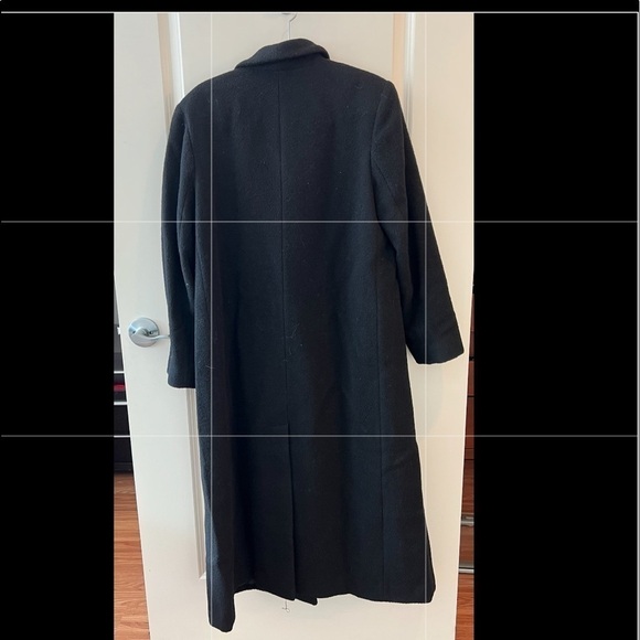 Harve Bernard Black Coat Size 10 - Picture 10 of 16